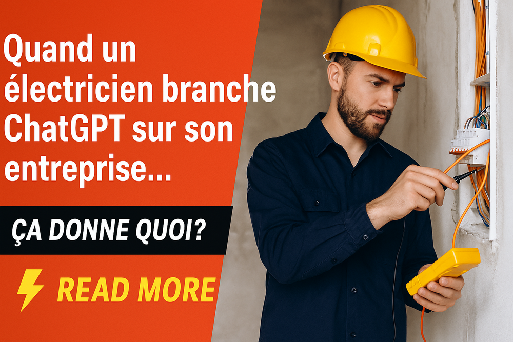 Une étincelle d'IA : comment une TPE d'électricité a transformé son quotidien