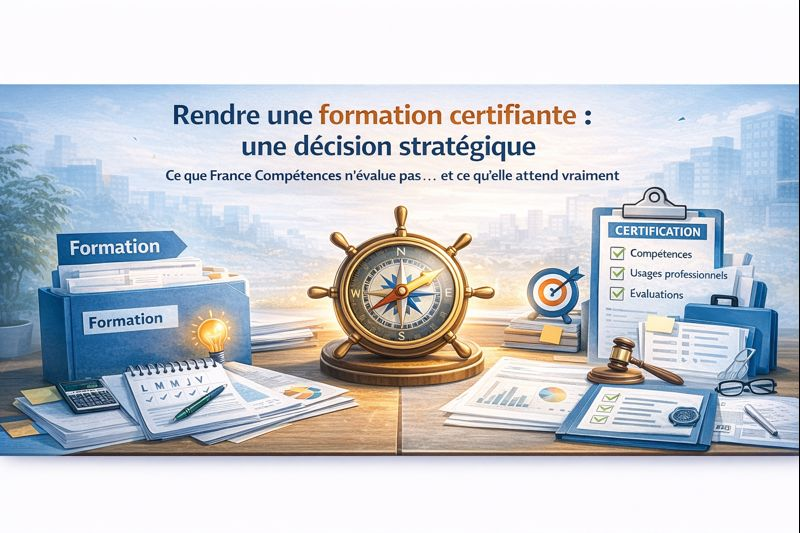 🎓 Pourquoi rendre une formation certifiante est avant tout une d&eacute;cision strat&eacute;gique