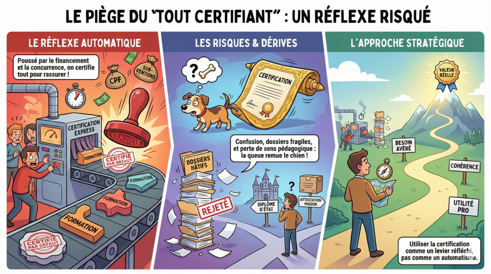 La certification comme solution par d&eacute;faut : un r&eacute;flexe risqu&eacute;