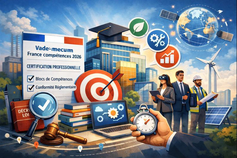 Vademecum France comp&eacute;tences 2026, les nouveaut&eacute;s essentielles