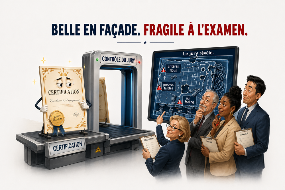 Quand le jury r&eacute;v&egrave;le une certification fragile il ne la sauve pas