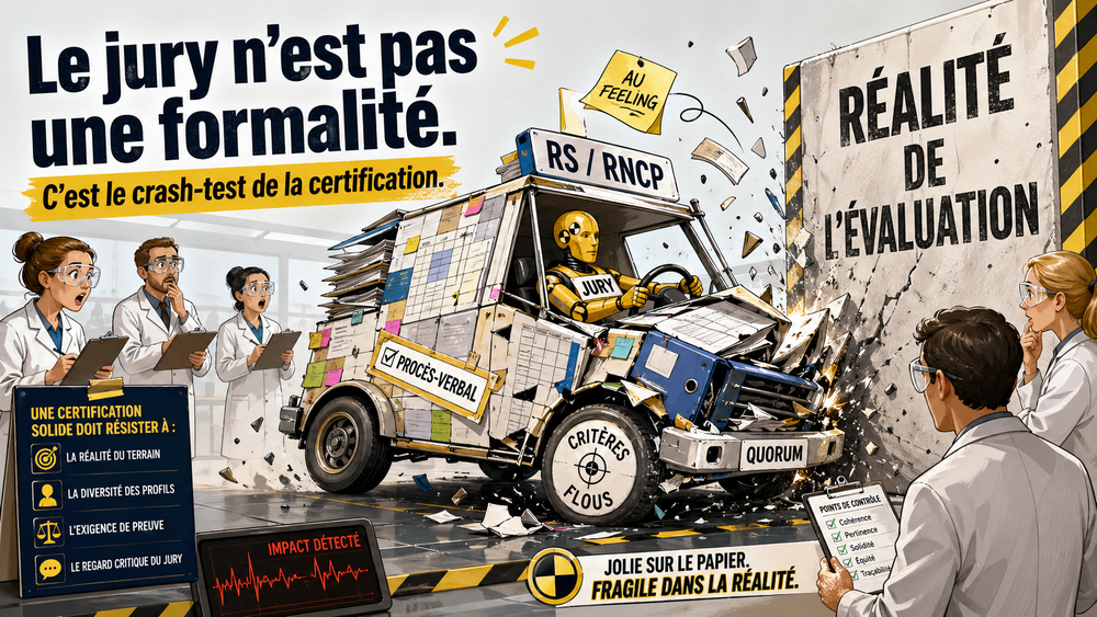 Un jury ne sauve pas une certification fragile, il la r&eacute;v&egrave;le