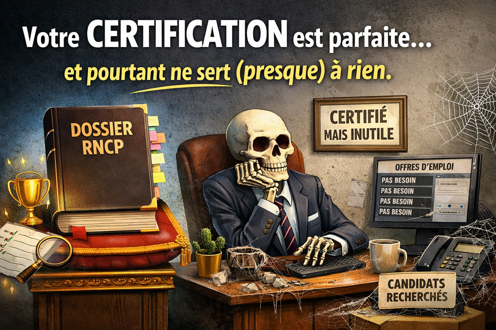 Votre certification peut &ecirc;tre impeccable sur le plan technique... et rester faiblement utile