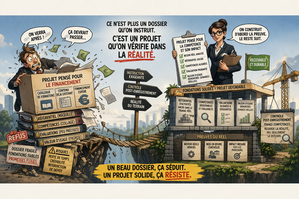 Ne prenez pas le risque de penser un projet de certification pour le financement