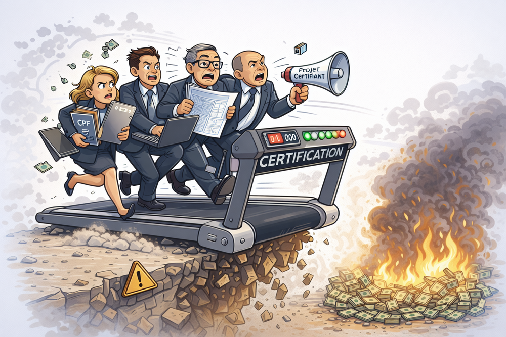 Arr&ecirc;tez de confondre &eacute;ligibilit&eacute; CPF et strat&eacute;gie de certification