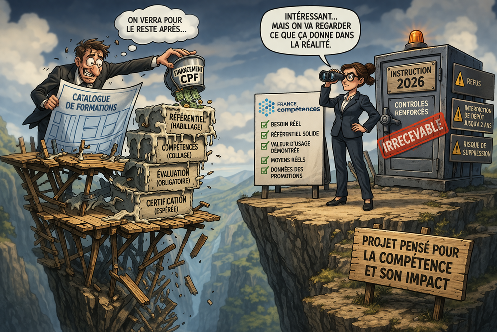 Un projet de certification pens&eacute; pour le financement n'est plus seulement fragile, il est risqu&eacute;