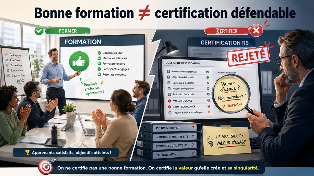 Pourquoi un dossier RS peut-il &ecirc;tre rejet&eacute; malgr&eacute; une formation de qualit&eacute; ?
