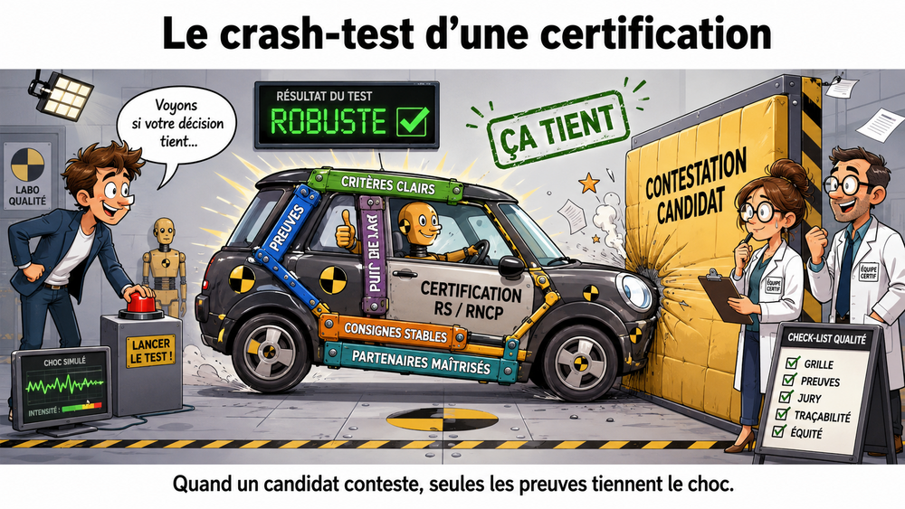 RS/RNCP : votre certification peut-elle résister à une contestation candidat ? RS/RNCP : votre certification peut-elle résister à une contestation candidat ?